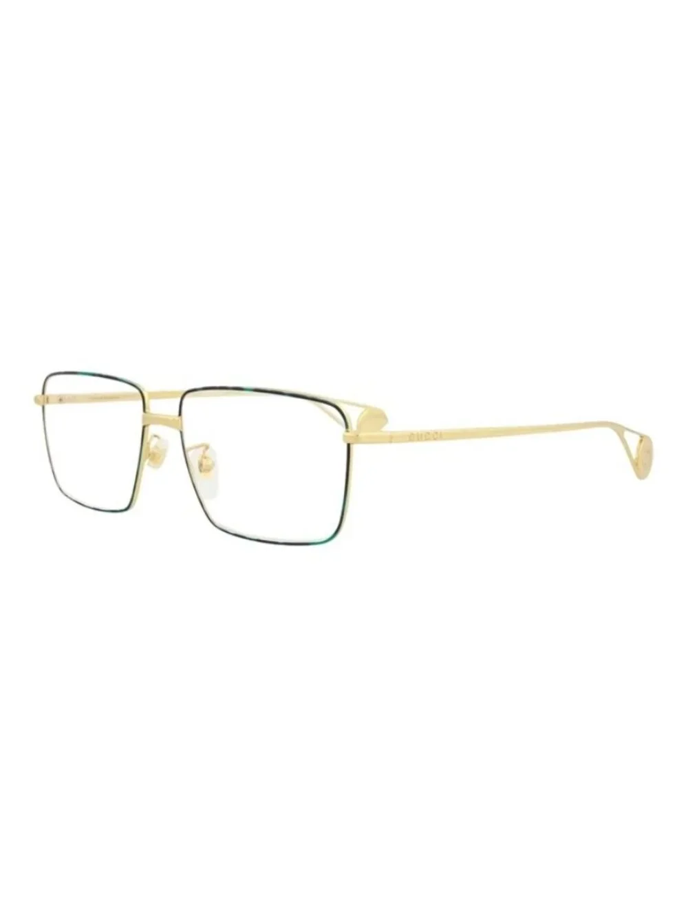 New Gucci Women  Gold Eyeglasses  55- 15-